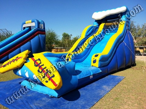 Wipe Out Water Slide rental Phoenix